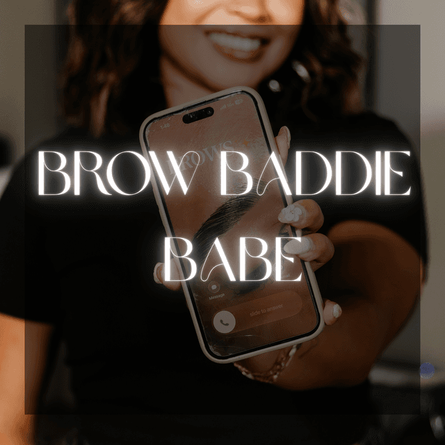 Brow Baddie Babe at Fem Haus SATX in San Antonio, TX